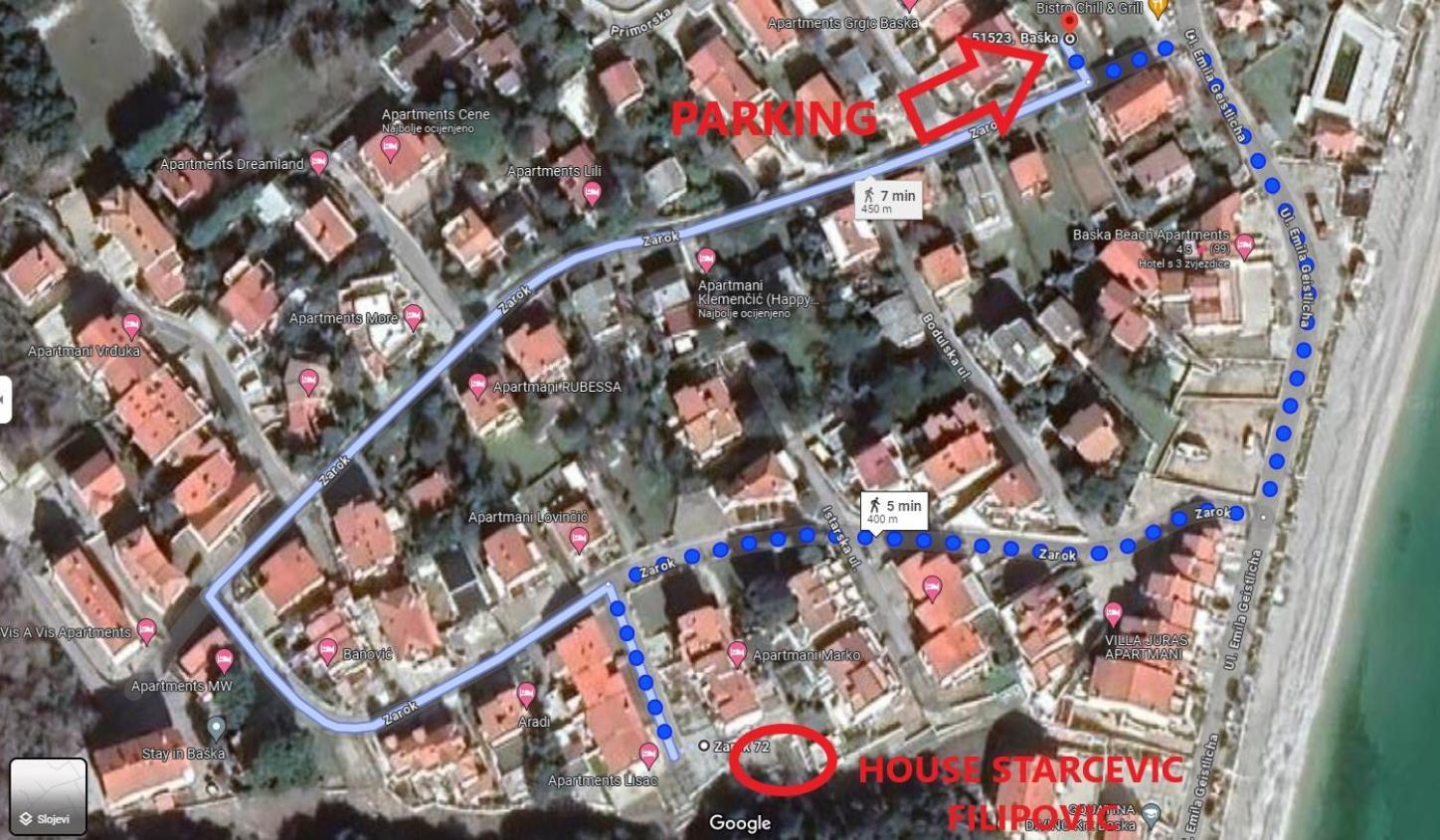 Apartment Starcevic Filipovic Baška Kültér fotó